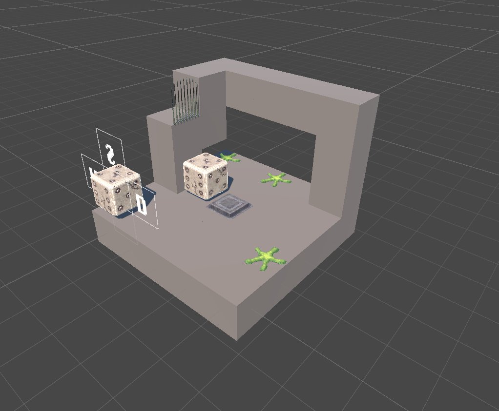 CoreCraftGames's tweet image. Show me the progressive development of your game in four pictures. Heres Frankendice.