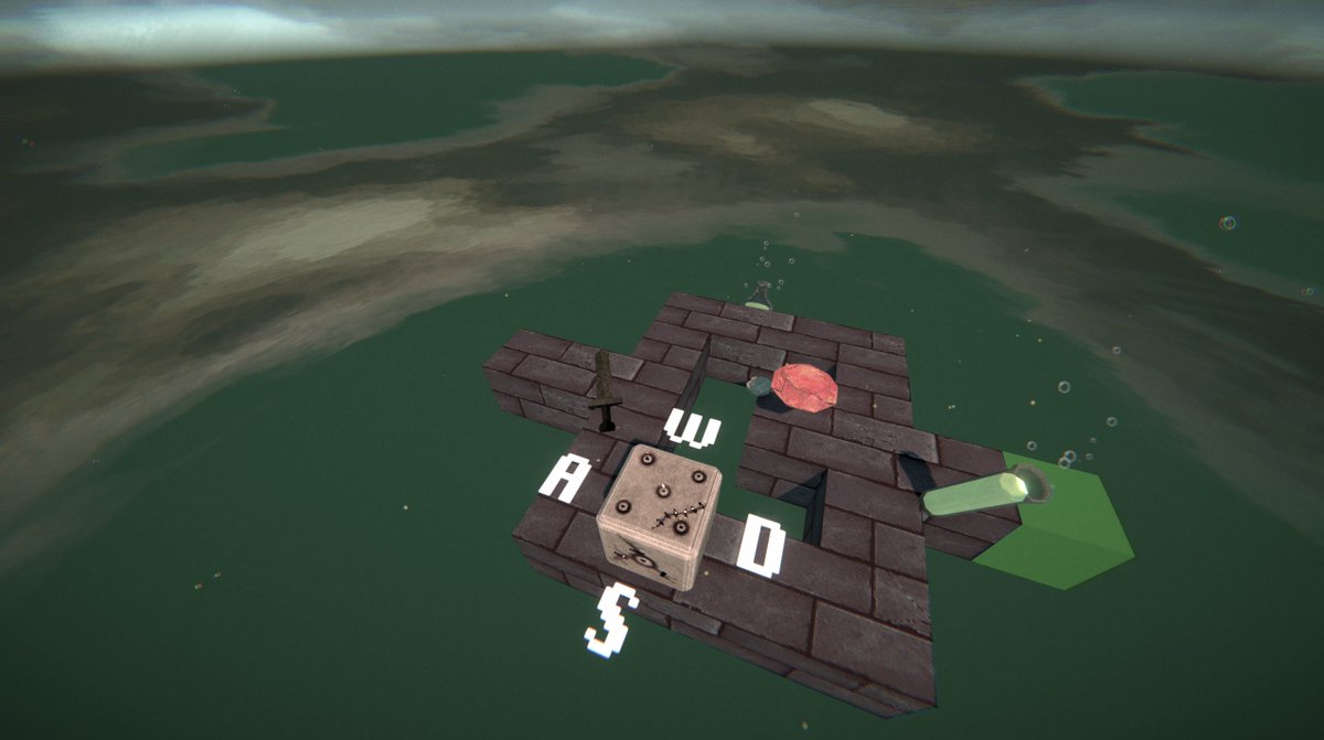 CoreCraftGames's tweet image. Show me the progressive development of your game in four pictures. Heres Frankendice.