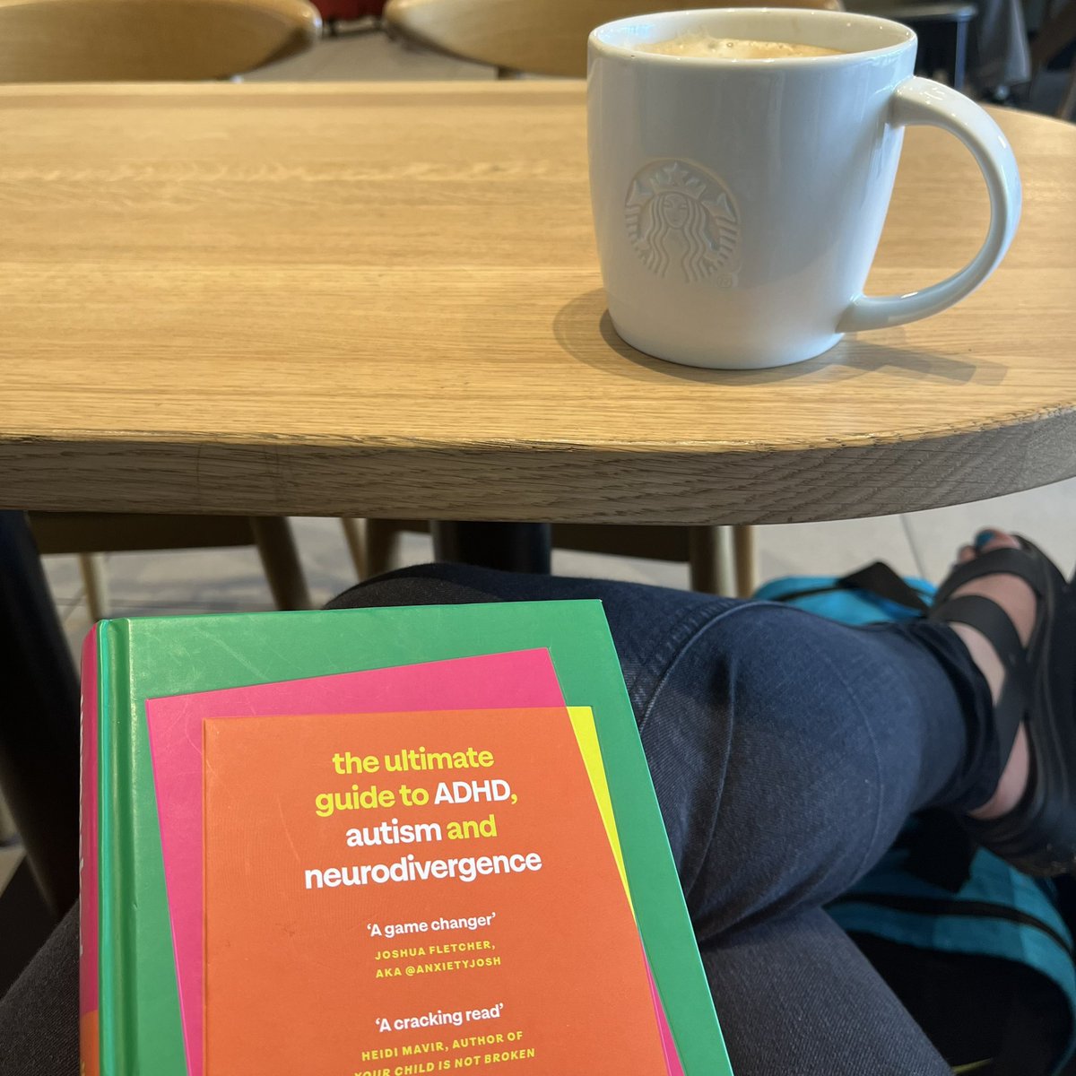 OpenSustainRep's tweet photo. Chilling with a book waiting for @OpenWELS 🙂 It’s almost time…
#OUStudents24 #ConferenceWeekend #OUStudents https://t.co/iv5nT0MFLN