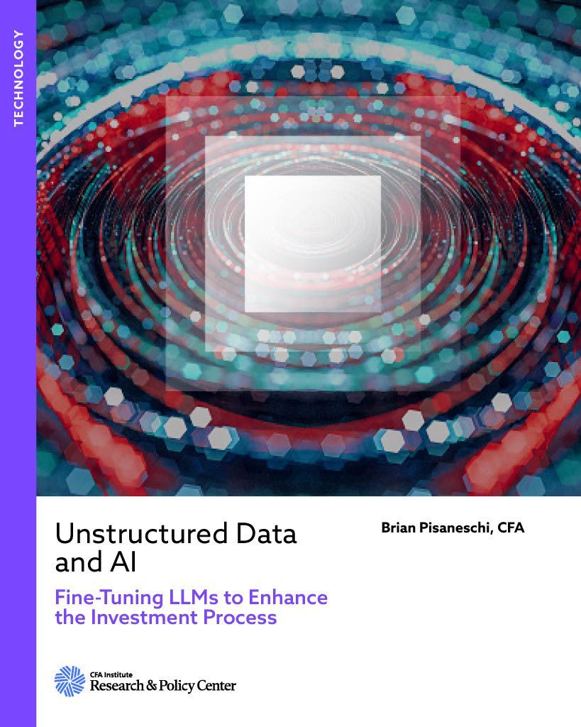 hartfordcfa's tweet image. Some 90% of data is unstructured, according to new research released today from CFA Institute Research and Policy Center. Discover how savvy asset managers harness it through open-source communities. buff.ly/3WCemdP

#CFAInstitute #FinancialInnovation #InvestTech