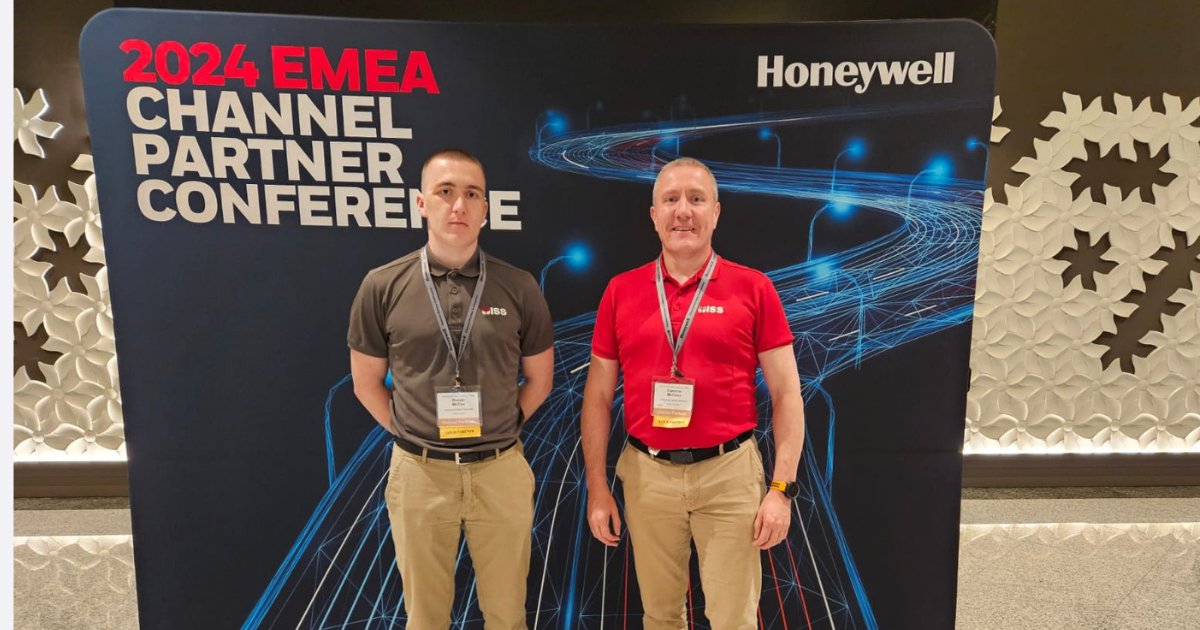 ISSComplete's tweet photo. Our MD Eamonn McCann and Service Manager, Ronan McCann attended the 2024 Honeywell Channel Partner Conference in Madrid this week.  Great Opportunity to network and see the latest trends and products. Thanks for the Invite!
 #ISS #AlwaysLearning #AlwaysImproving #GasDetection https://t.co/jhvOyx4LKr
