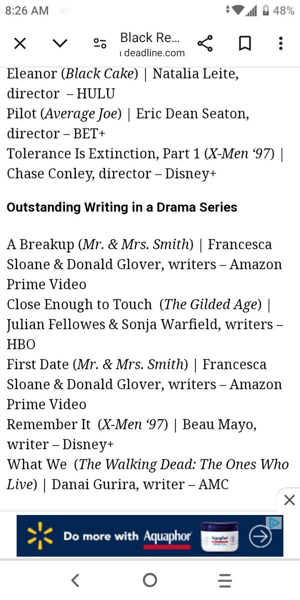 ThisisMeK23's tweet image. Danai is nominated for  a black reel tv award for outstanding writing for a drama series 👏❤️🎉🎊