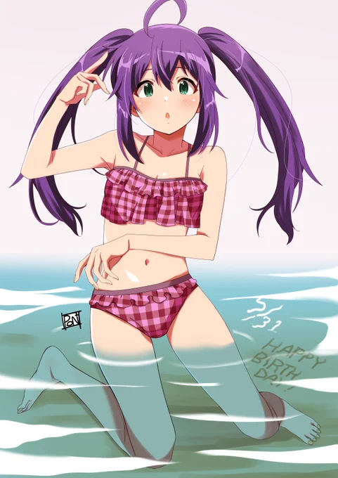 ミリシタ未実装もあるかもですが水着絵いろいろ。#ミリシタ水着衣装が可愛い 