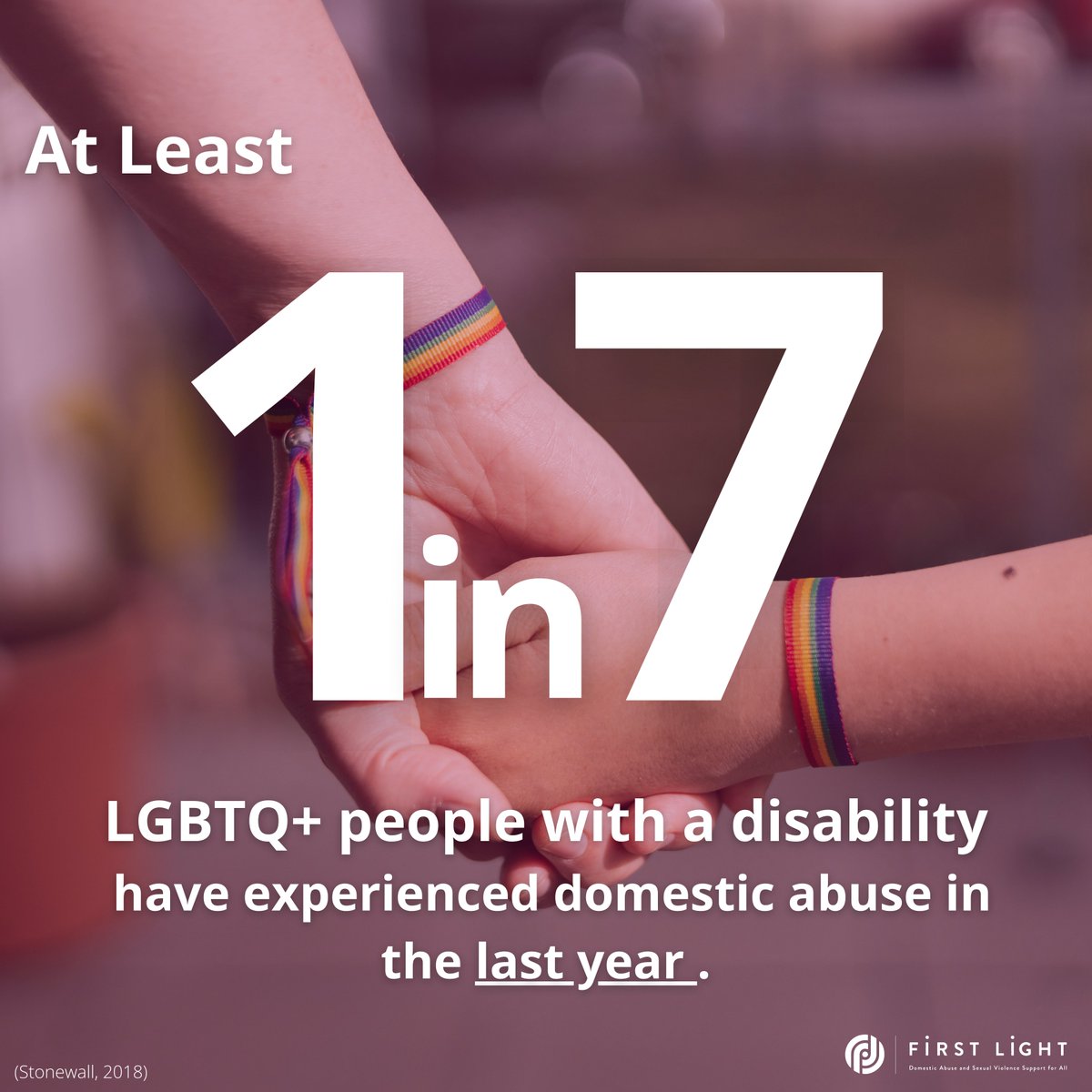 Domestic abuse affects everyone, it knows no boundaries of gender, sexuality, and ethnicity. 

We must work together to ensure everyone can reach out for help and support. 

Together, we can make a difference.

#DomesticAbuseAwareness #Pride2024