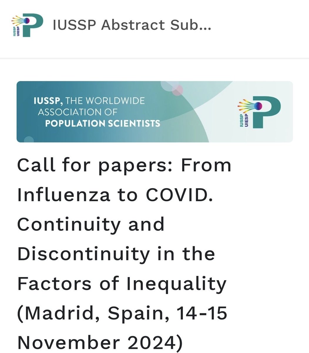 Demografía (CSIC) tweet media