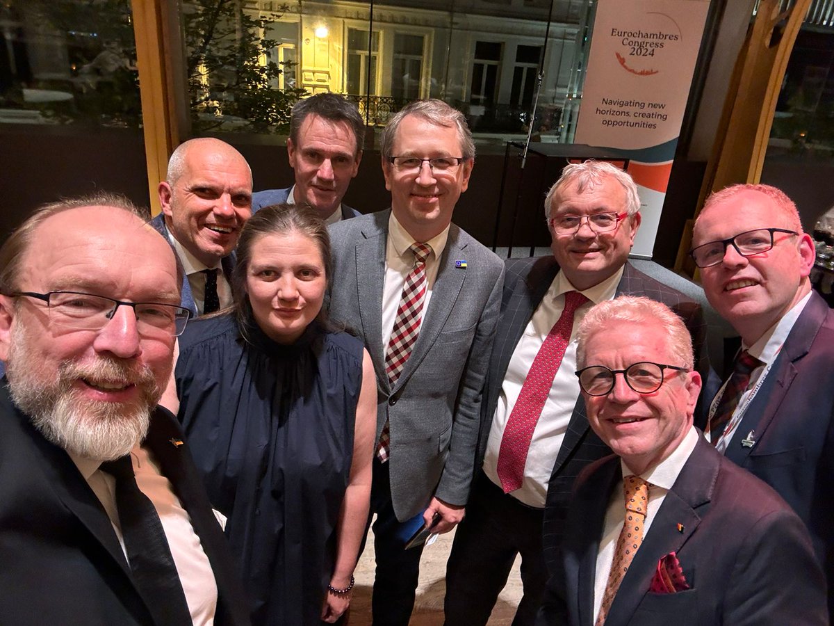 Serhii Tereshko (@serhiitereshko) on Twitter photo Was privileged to join <a href="/ucci_ua/">ТПП України 🇺🇦</a> delegation at #EurochambresCongress2024 Thankful <a href="/Eurochambres/">Eurochambres</a> & <a href="/kvkaw/">Voka - Antwerpen-Waasland</a> for supporting 🇺🇦business 2 get closer w/🇪🇺partners. Appreciate important role of UKR Chamber & <a href="/gchyzhykov/">Gennadiy Chyzhykov</a> in promoting economic integration w/EU <a href="/VladimirDlouhy/">Vladimír Dlouhý</a> <a href="/UA_EUMission/">UKR Mission to the EU</a> Was privileged to join <a href="/ucci_ua/">ТПП України 🇺🇦</a> delegation at #EurochambresCongress2024 Thankful <a href="/Eurochambres/">Eurochambres</a> & <a href="/kvkaw/">Voka - Antwerpen-Waasland</a> for supporting 🇺🇦business 2 get closer w/🇪🇺partners. Appreciate important role of UKR Chamber & <a href="/gchyzhykov/">Gennadiy Chyzhykov</a> in promoting economic integration w/EU <a href="/VladimirDlouhy/">Vladimír Dlouhý</a> <a href="/UA_EUMission/">UKR Mission to the EU</a>