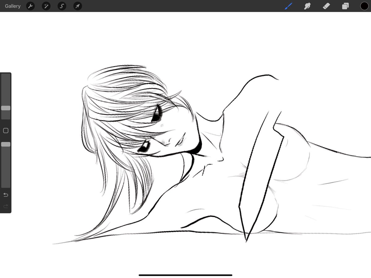 wrld000000's tweet image. i still can’t draw long hair lmao #deathnote #llawliet #genderbentdeathnote