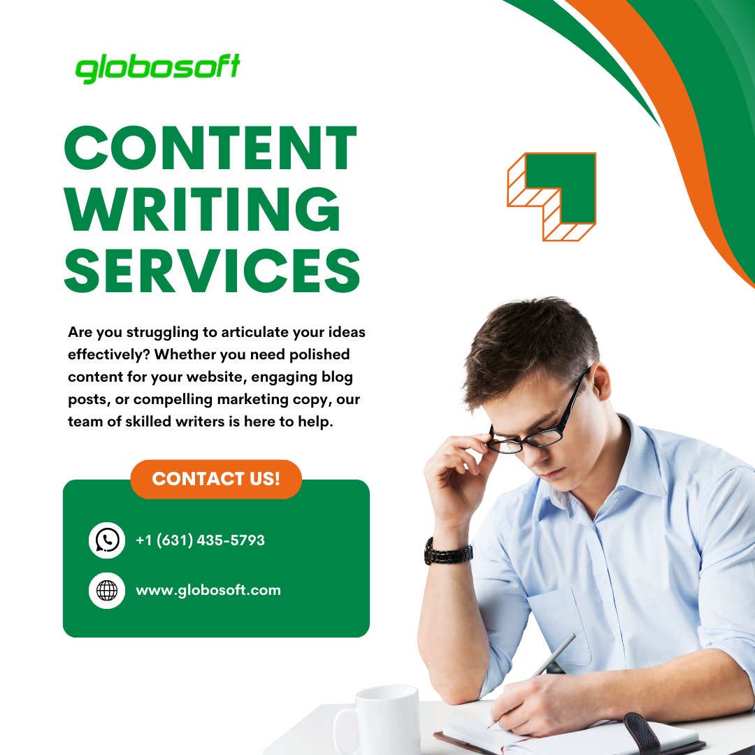 globosoft's tweet image. Looking for a skilled content writer? Look no further!

Our team specializes in crafting compelling content that drives engagement and boosts your brand&apos;s online presence.

globosoft.com/services/conte…

#contentmarketing #contentwriting #contentwritingservice #copywriting