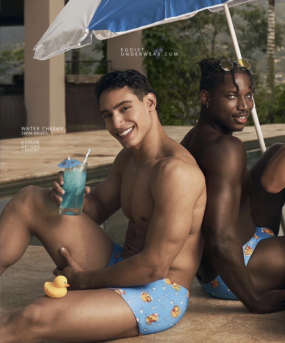 EGOISTunderwear's tweet photo. Let’s get quacking 🐤 Water Cheeky 💦 swim briefs by PUMP!

https://t.co/t023sSdg6V 5 designs

#boatparty #menswimwear #poolvibes #upf50plus #swimbriefs #swimbrief #bikinibriefs #chicago #pinesparty #pumpunderwear #menslook #gaycruise #mensswim #gayswimwear #gayspeedo #happypride https://t.co/xPvd88qA8b
