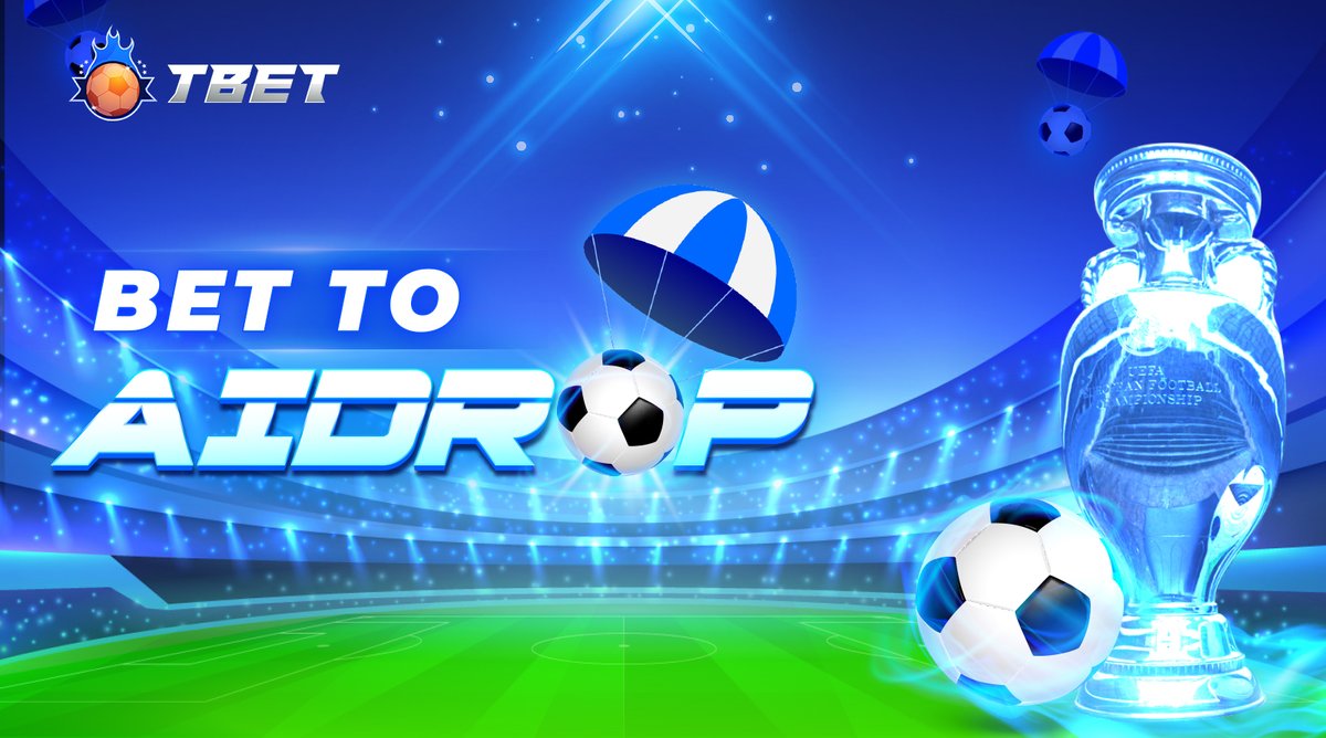 TBetSport's tweet photo. @EURO2024 🏆TBET - The leading sports betting platform on Telegram🏆

🏆 Join massive prize pools and become a champion

Don't forget to join and predict #EURO2024 on TBET to become a winner. 🤑

Join now: https://t.co/tio7cjRSNL

🎁TBET - BET TO AIRDROP 🎁

#EURO2024 #TBET https://t.co/tL9pdP7SZP