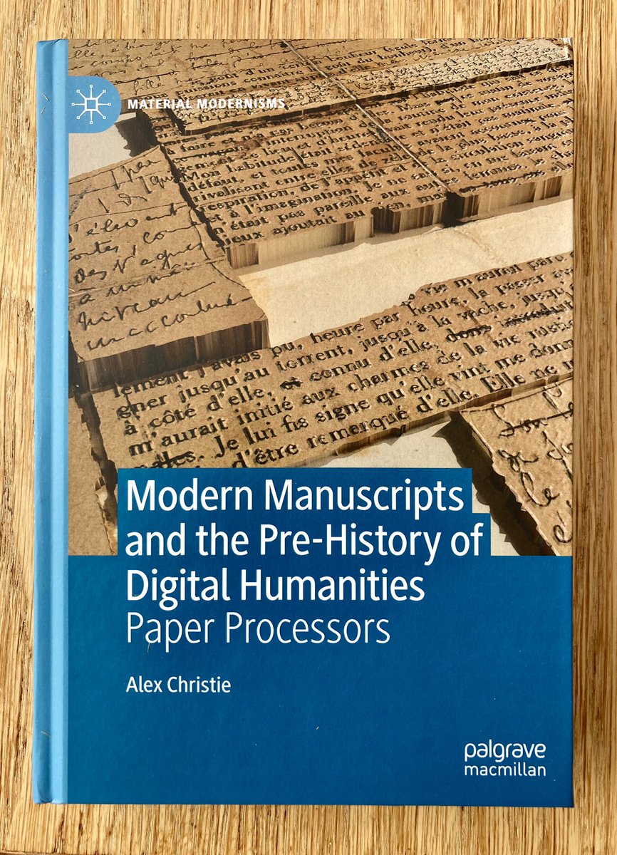 Delighted to receive the latest book in our series on Material Modernisms - congratulations to @axchristie on a superb book!
<a href="/CeliaMarshik/">Celia</a> <a href="/PalgraveLit/">📚 Palgrave Literature 📚</a>