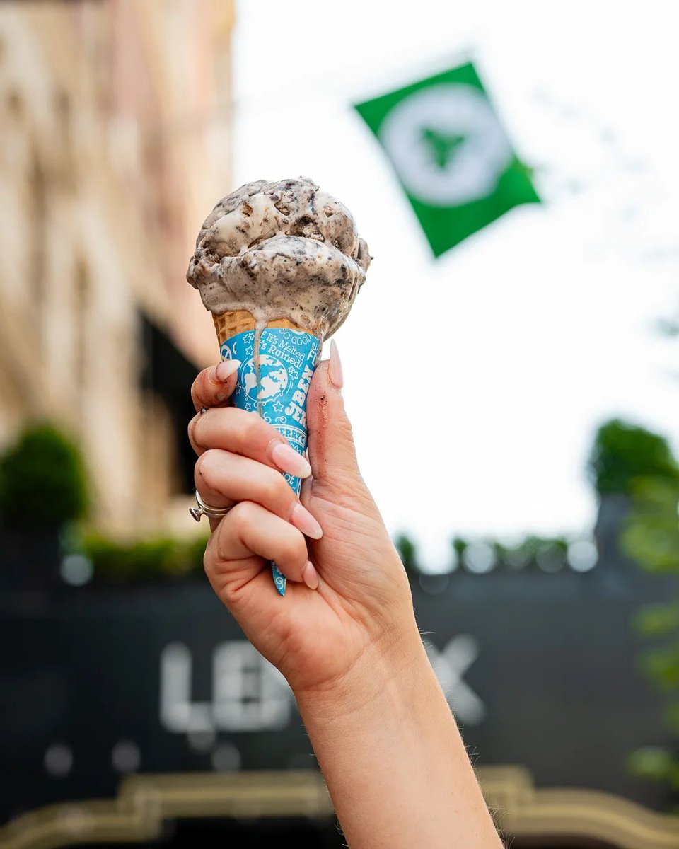 We're teaming up with our friends at <a href="/BenJerryBoston/">Ben & Jerry's Boston</a> to make cheering on the @Celtics even sweeter! Stop by Exeter Street today between 12-1PM for a surprise FREE cone day! The only catch? You have to be wearing Celt's gear or green to earn that sweet scoop! #yougotboston ☘️