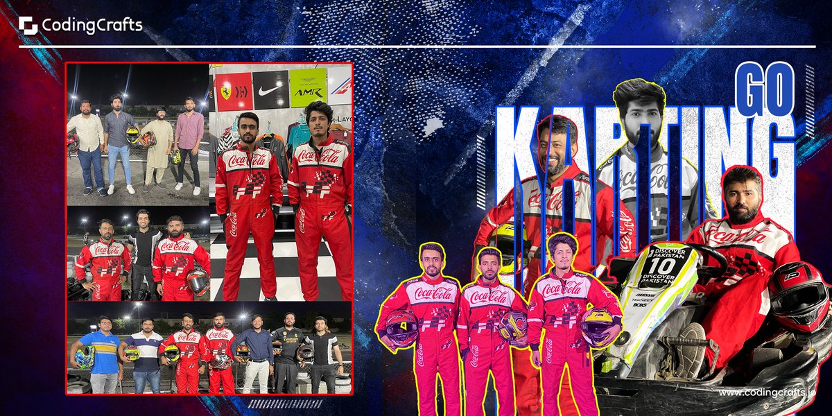 CodingCrafts's tweet image. Last week, we swapped desks for go-karts and had an incredible Formula Karting adventure! Check out our team in action. 🏁🏎️
#TeamBuilding #GoKartingFun #CodingCrafts #teambuildingactivities #employeeengagementactivity #officelifebelike #companyculturematters