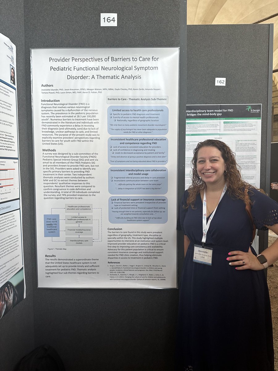 Thrilled to have presented at my 1st international conference ⁦<a href="/FNDSociety/">Functional Neurological Disorder Society</a>⁩  in #Verona #Italy earlier this week! Excited to have finally met collaborators in person and learned so much while there! #FND