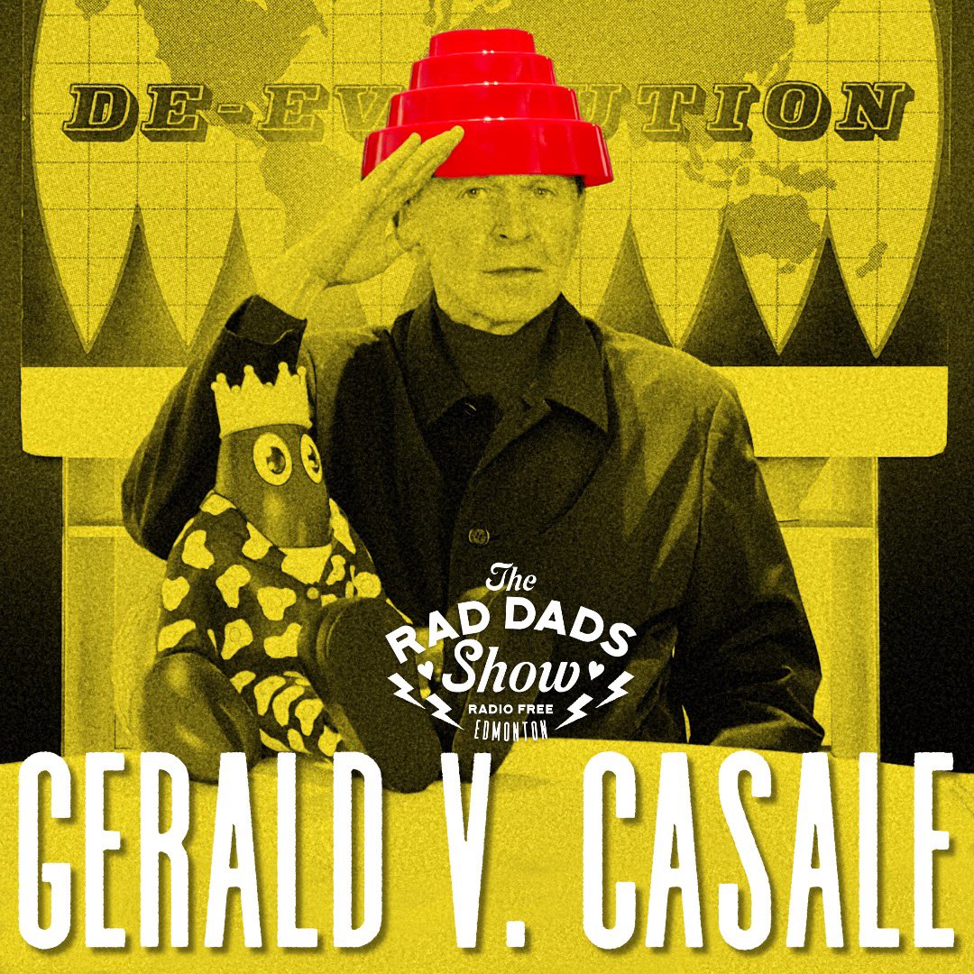 raddadsshow's tweet photo. Attention Spuds!
⚡️ Gerald V. Casale on The Rad Dads Show is OUT NOW ⚡️ 
A chat about dads, daughters, and de-evolution: https://t.co/bcvgFtEbq7

@Gvc3Casale @DEVO @theJefbot https://t.co/DXBZl6H2gt