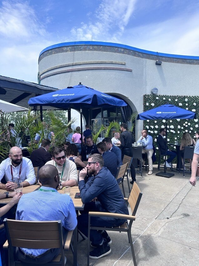 Leaseweb's tweet photo. You can always count on AQT for top-notch events! Yesterday, Leaseweb Canada reunited with AQT members for the summer kickoff BBQ 🌞. Congrats to our raffle winners, each winning spa access to Bota Bota and Strom Spa. Relive the day through a few snapshots. https://t.co/ZBuKCq7uGY