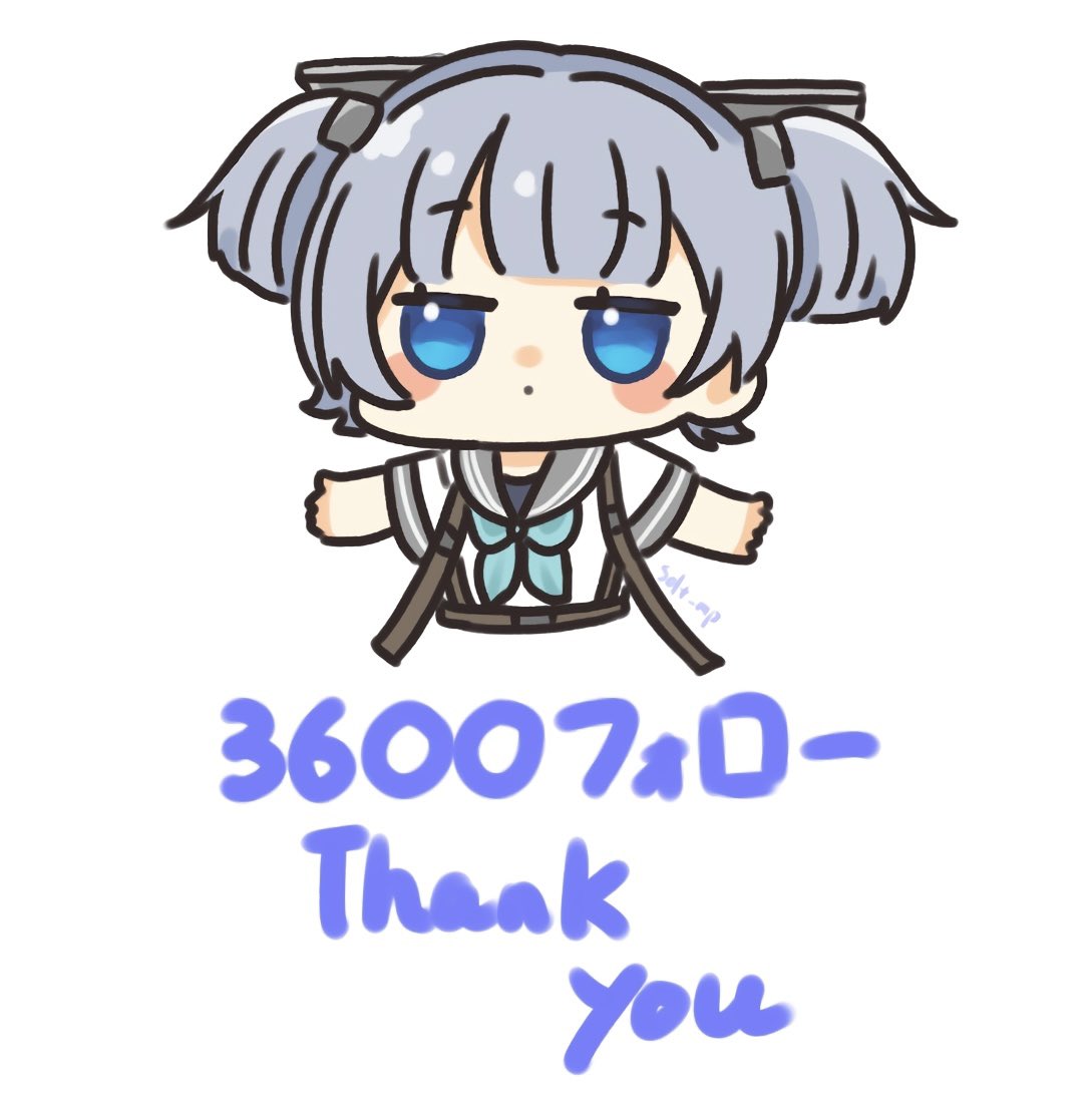 艦これ「3600フォローありがとうございます3600なので伊36#艦これ 」|花梨(かりん)。@仕事と原稿中のイラスト