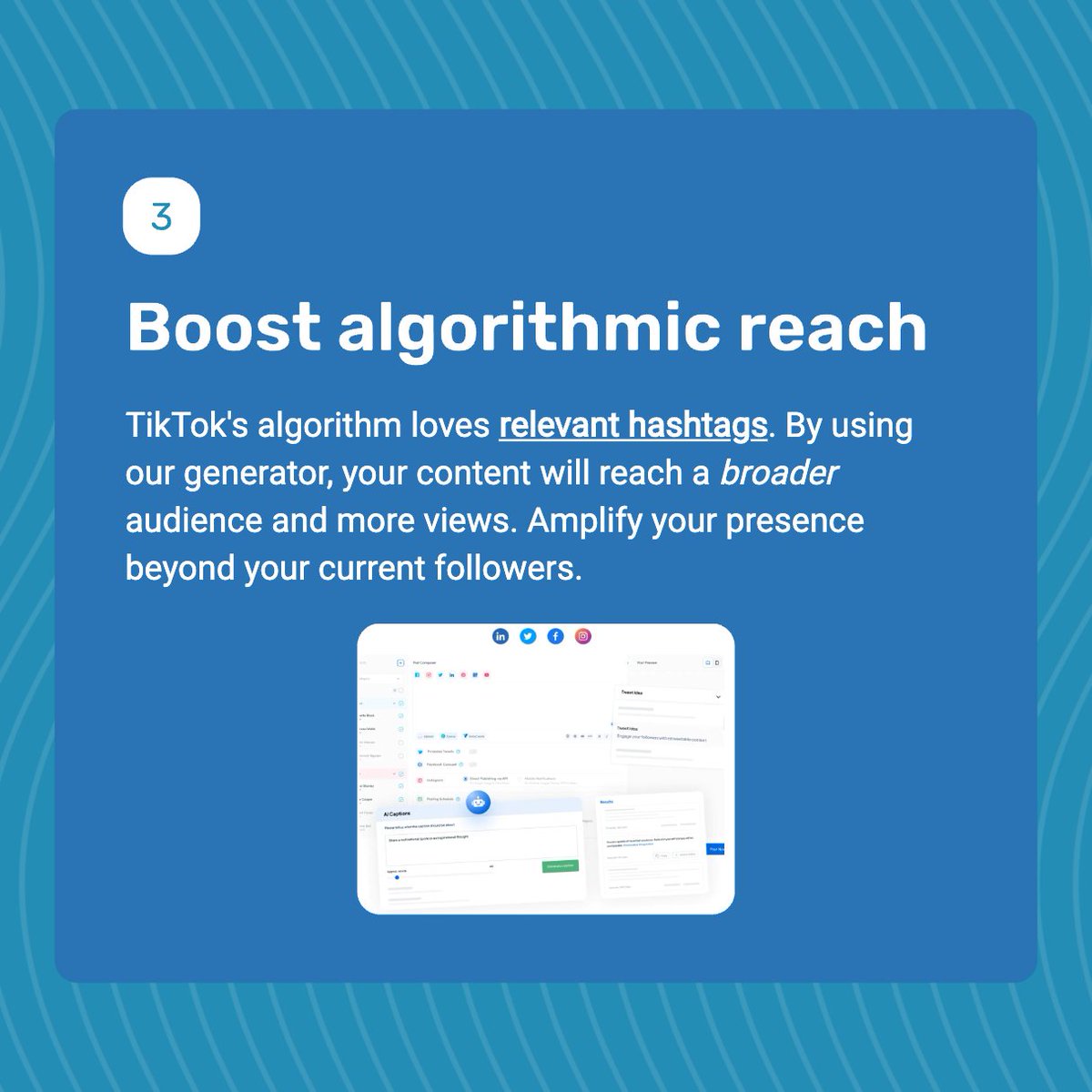 ContentStudioio's tweet image. Discover the secret to going viral on TikTok! 🌟

Check out our latest tool designed to boost your visibility and engagement. Whether you&apos;re a creator, influencer, or business, this is your new must-have. 🚀

Start trending today 👇

#TikTokTips #SocialMediaSuccess #ContentStudio