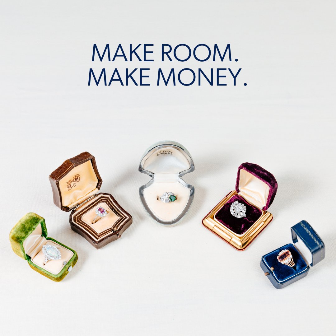 Nat_Rarities's tweet photo. Moving on? Make room and make money. Our team is here to turn your ring into instant payment. Sell to us at an upcoming buying event to start that next chapter. 💍
#jewelry #diamonds #immediatepayment #nationalrarities https://t.co/QcfbkR6Xhv