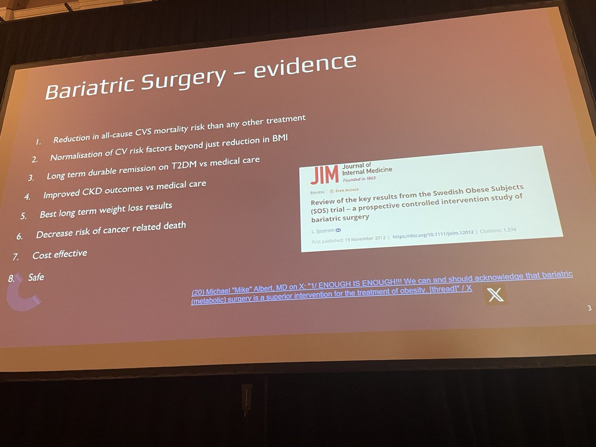 Admckdoc's tweet photo. Great start to the afternoon with our surgical colleagues discussing Bariatric surgery
Effective, economical and safe
@SOBAuk
#SOBAKeyIssues https://t.co/sP6gHVQZaG