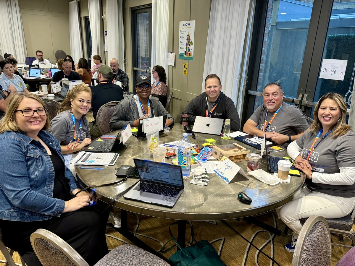 WESDolphins's tweet photo. Our amazing teachers spent 3 days learning about AVID, collaborated with amazing @nmusd colleagues, aligned our leadership work, and saw a childhood friend @AVID4College SI. Overall, a great beginning to this week.  @LorenaRubio123 @CalexicoUnified @josemontano https://t.co/O2BuTHlkcO