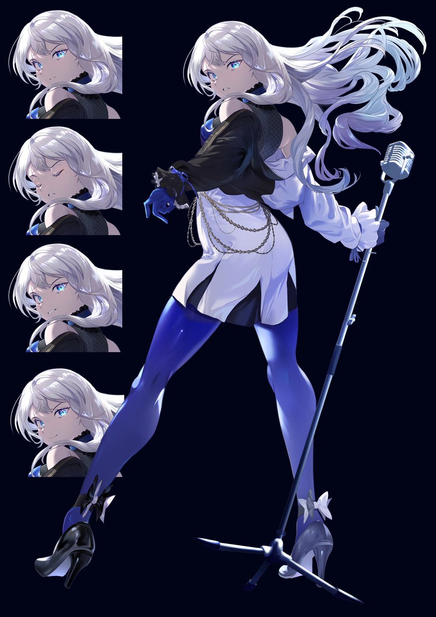 ESK4040's tweet photo. イラストと衣装デザイン担当させていただきました〜！
先日の3Dライブ映像もLiLY様の生歌、ダンスと相まって素晴らしい出来ですので是非見てッ https://t.co/pRvDW11LVm