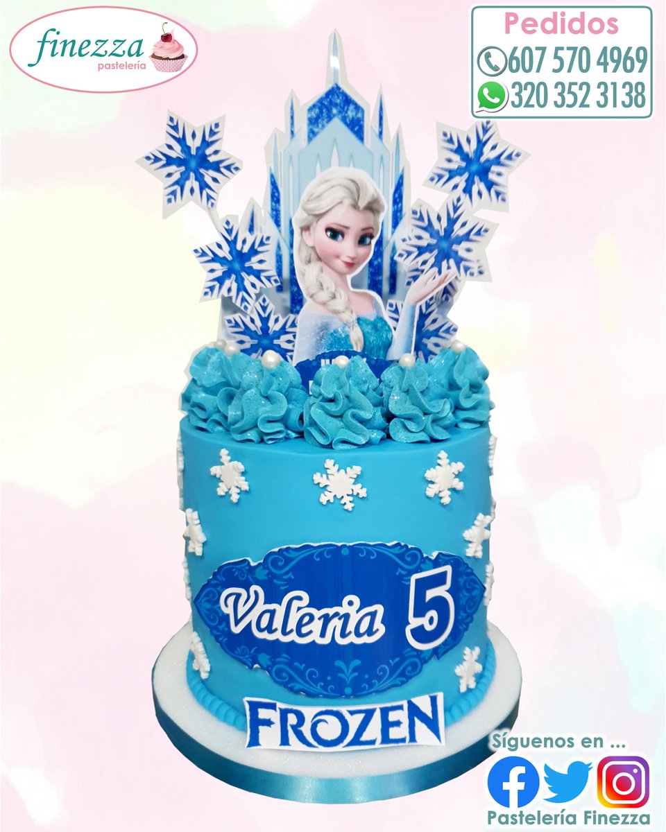pastelfinezza's tweet photo. Feliz Cumpleaños Valeria!
Temática Frozen una Aventura Congelada!
#PasteleriaFinezza #CelebraConFinezza #Ponque #PonqueAlto #Torta #Cake #CakeFrozen #FrozenCake #MesaDulce #CakePops #Shots #Brownies #Cakesicles #Frozen #FrozenUnaAventuraCongelada #Elsa #Ana #Olaf #Valeria https://t.co/8gxrywVODL