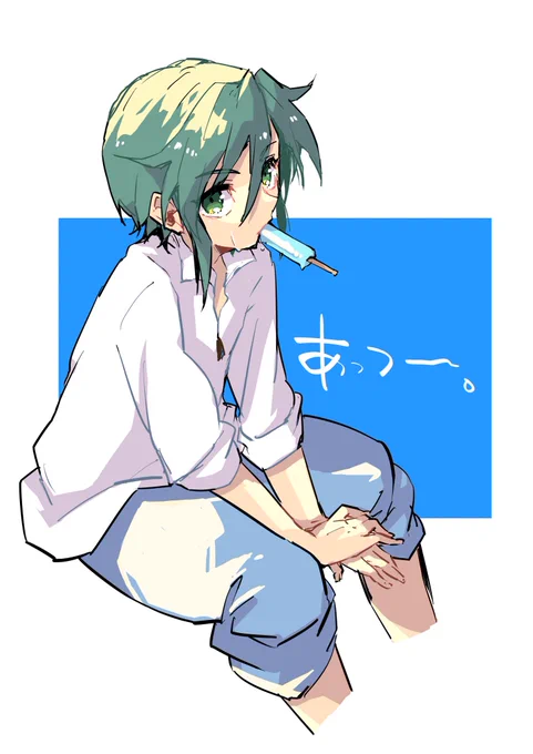 落書きガロード。最近急に暑くなってきてしんど。。。 