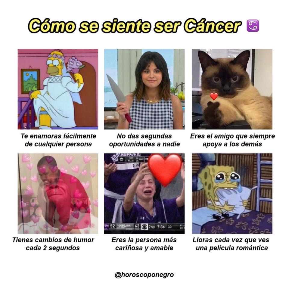 Deja en comentarios UNA PALABRA que diga cómo se siente ser Cáncer ✨🔮✨