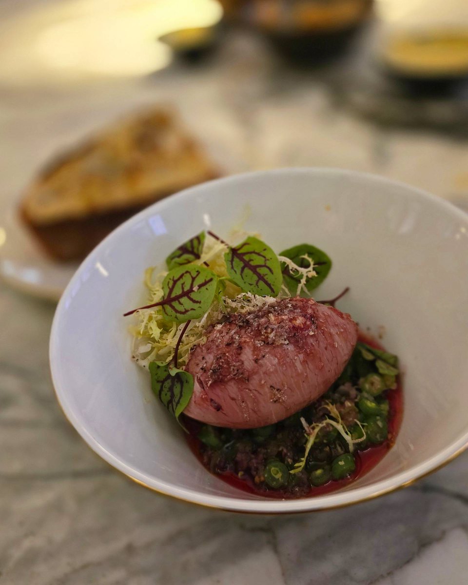 Thom Hetherington (@thomhetheringto) on Twitter photo A very fine lunch at Niall Keating and <a href="/GNev2/">Gary Neville</a>'s Tender at the <a href="/StockExHotel/">Stock Exchange Hotel</a> this week. During the day it has a deceptively simple brasserie menu, which is delivered with serious finesse. That parfait was spectacular, smooth as Sade, with a perfect balance of sweetness and crunch. A very fine lunch at Niall Keating and <a href="/GNev2/">Gary Neville</a>'s Tender at the <a href="/StockExHotel/">Stock Exchange Hotel</a> this week. During the day it has a deceptively simple brasserie menu, which is delivered with serious finesse. That parfait was spectacular, smooth as Sade, with a perfect balance of sweetness and crunch.