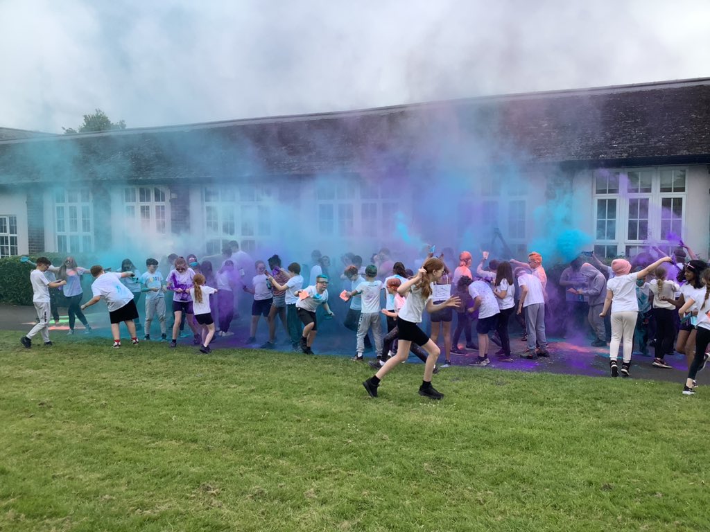 Y5Spire's tweet photo. Yesterday was SO much fun! #colourrun2024 @ShapeLearning https://t.co/NLZJ9KJYKd