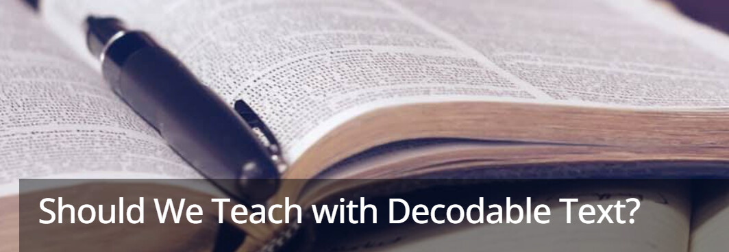 RMC Research Corp (@rmcresearch) on Twitter photo Decodable text has long been scrutinized. But what does research say about using decodable text in early reading instruction? Literacy expert <a href="/ReadingShanahan/">Timothy Shanahan</a> weighs in with an updated look at the evidence. rpb.li/MUpC Decodable text has long been scrutinized. But what does research say about using decodable text in early reading instruction? Literacy expert <a href="/ReadingShanahan/">Timothy Shanahan</a> weighs in with an updated look at the evidence. rpb.li/MUpC