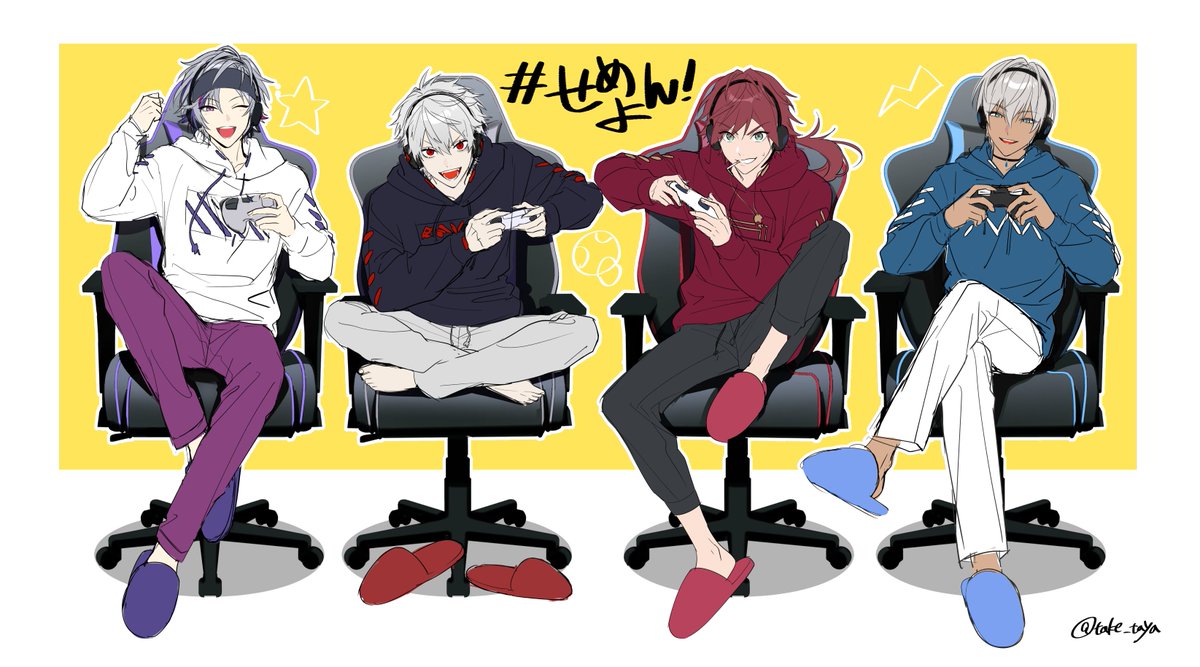 せめよんアクスタイメージです。ご査収ください。