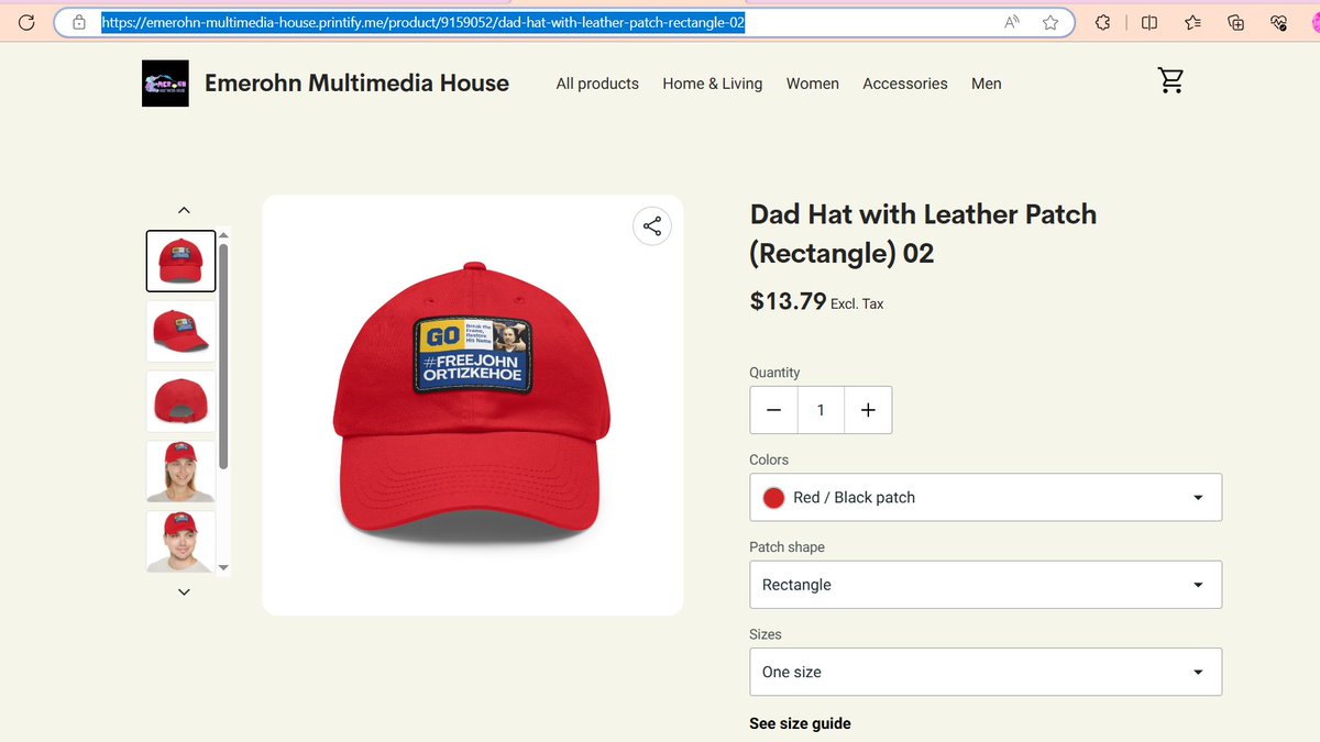 We provide personalized, high-quality hats in a variety of colors, tailored to your design. Get in touch to select your preferred color with your preferred graphic design. 
emerohn-multimedia-house.printify.me/product/915905…