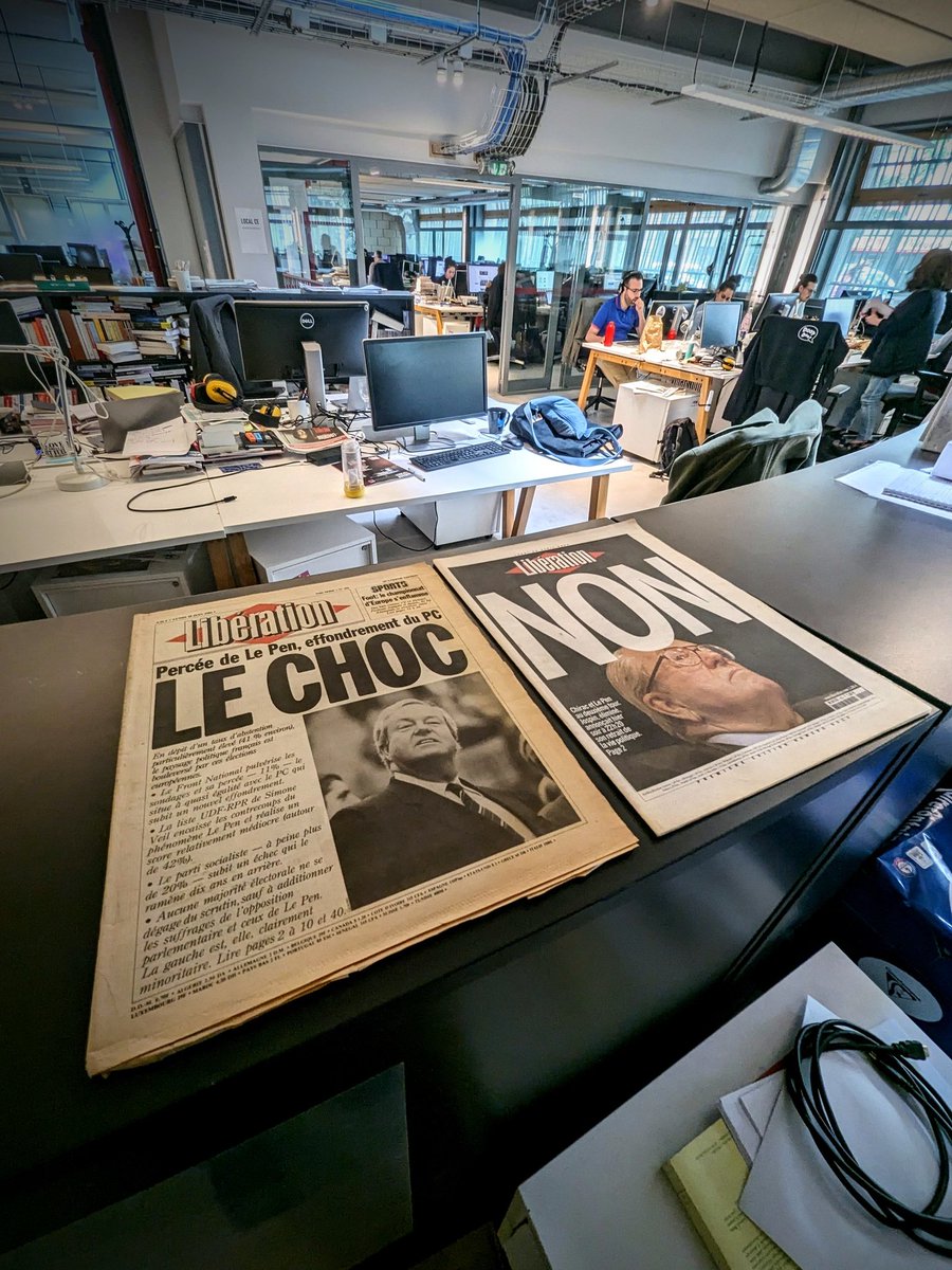 L'histoire du combat de <a href="/libe/">Libération</a> contre le FN, on en parle dans le Libéscope avec <a href="/BouchetPetersen/">Jonathan Bouchet-Petersen</a> 
Rendez-vous à 18h sur Twitch : twitch.tv/liberationfr