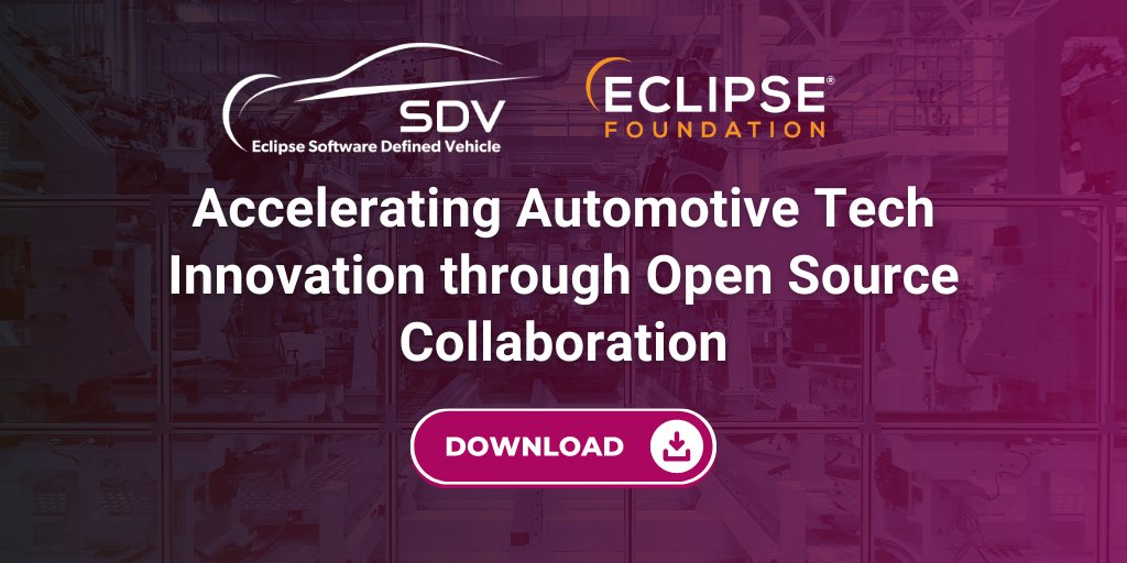 SDVeclipse's tweet image. Drive the future of automotive with OSS! Overcome cultural inertia by adopting open source software for software-defined vehicles. Accelerate your transition today. Download now! #techtransition #opensourceautomotive� hubs.la/Q02yhpm_0