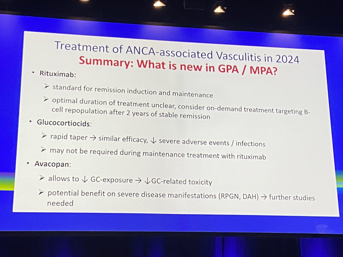 drtune3640538's tweet photo. 👇Summery of AAV session

#EULAR2024 https://t.co/ahFUa7qqQ3
