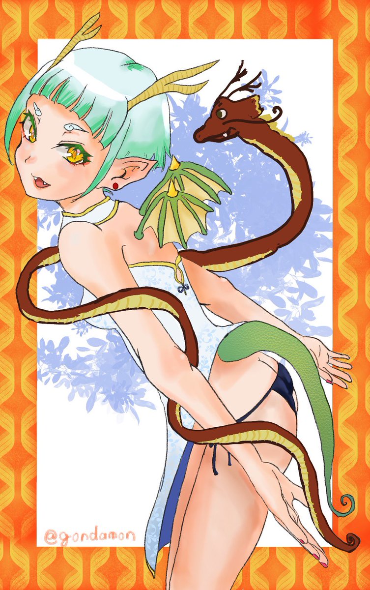 #2024年自分が選ぶ今年上半期の4枚
もうそんな時期かーーー描いてなさすぎる 