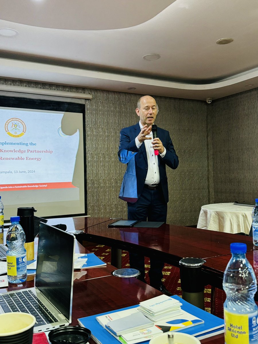 Dr_KatjaK's tweet photo. Do you know what you know? And are you using it as an asset to improve? Happy to have been part of the Partnership Dialogue on #KnowledgeManagement in the renewable energy sector organized by @Nrepuganda, @MEMD_Uganda , @CreecMakerere, and @OfficialMubs. #K4DP https://t.co/ynbS5vrnf3
