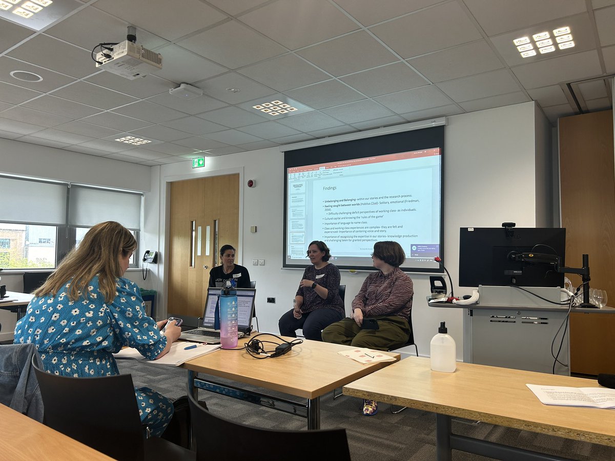 mariemcquade2's tweet photo. Excellent day @AWCAcademics annual conference. Great conversations bringing challenging perspectives on the themes of poverty, class and education. #AWCA2024 #SPIRU @UofGCP @jmke_gcu @shoogle_mac https://t.co/hGDlv7vW2Y