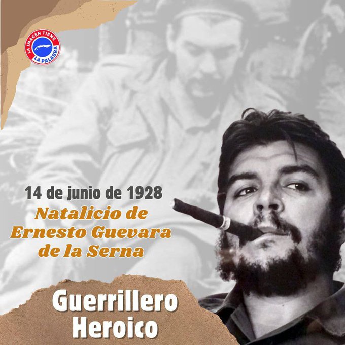 Dos hombres que son paradigmas del pueblo cubano más allá de las coincidencias históricas de su día de nacimiento. #CheVive #MaceoVive #CubaCoopera 
<a href="/cubacooperaven/">Brigada Médica Cubana en Venezuela</a>