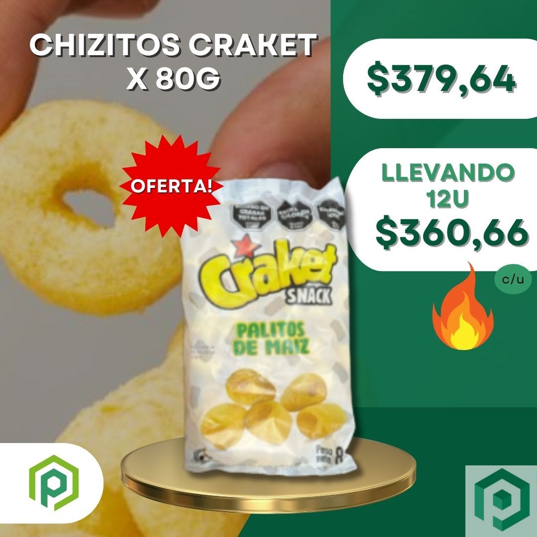 BeloVerano's tweet photo. #OfertaSemanal #ChizitosCraket  $379,64 https://t.co/iZcsPmSNlf https://t.co/4kwZ2Uv54a