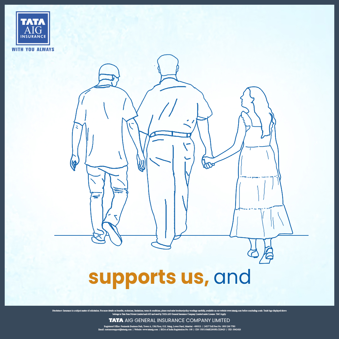 TATAAIGIndia's tweet photo. Here's to the dads who safeguard our journeys, uplift our spirits, and help us achieve the extraordinary. Happy Father's Day from TATA AIG ๐จโ๐ผ
#TATAAIG #FathersDay #ExpectTheExpected #TrustedNaamFantasticKaam #TrustedNameCompleteClaim https://t.co/0idDmcjGjq