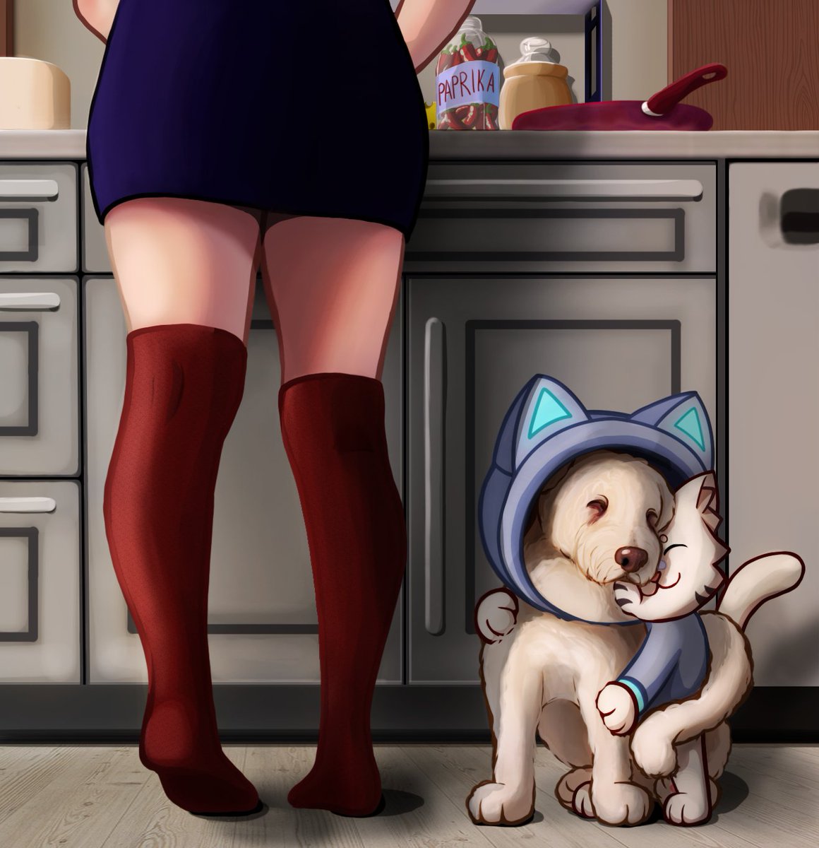 SunlightOTMT's tweet image. Look at em cuties #squchujin