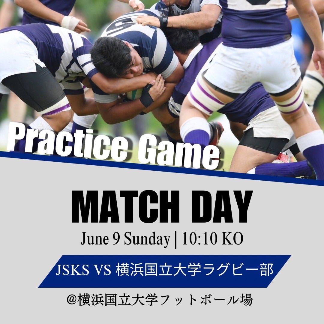 jsks_keio's tweet photo. 6/9に行われた横浜国立大学ラグビー部との練習試合のメンバー及び結果、MVPを掲載致します。
今後も応援よろしくお願いします。
#JSKS #team荒木 #荒木組 #Beast #rugby #keio https://t.co/V59eKDGODP