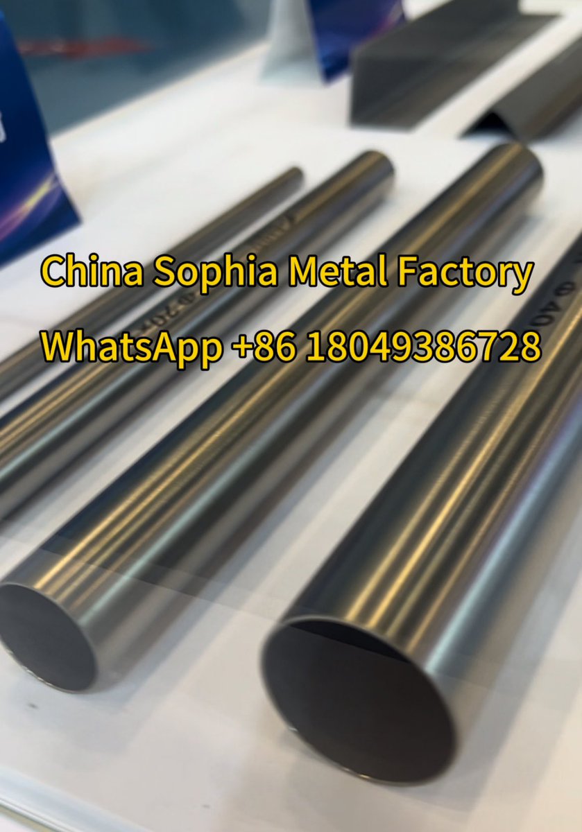 TitaniumSunny's tweet image. BaoJi Sophia Metal CO LTD 
Sales3@sophiametal.com

#titanium #titaniummanufacturing #titaniumfactory #titaniummetal #titaniumgr1 #gr5 #TitaniumPIPE #PVD coating #FYP #FYPAGE #FYPPPPP #China #suppliers #manufacturers #factory #customized #forged
