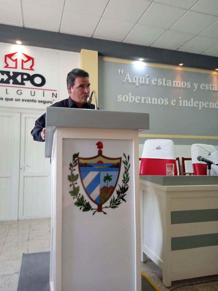 Realiza el Delegado del Citma Alejandro Torres Gómez de Cádiz Hernández la presentación de la gestión de la Ciencia,la Tecnología y la Innovación en la provincia Holguin