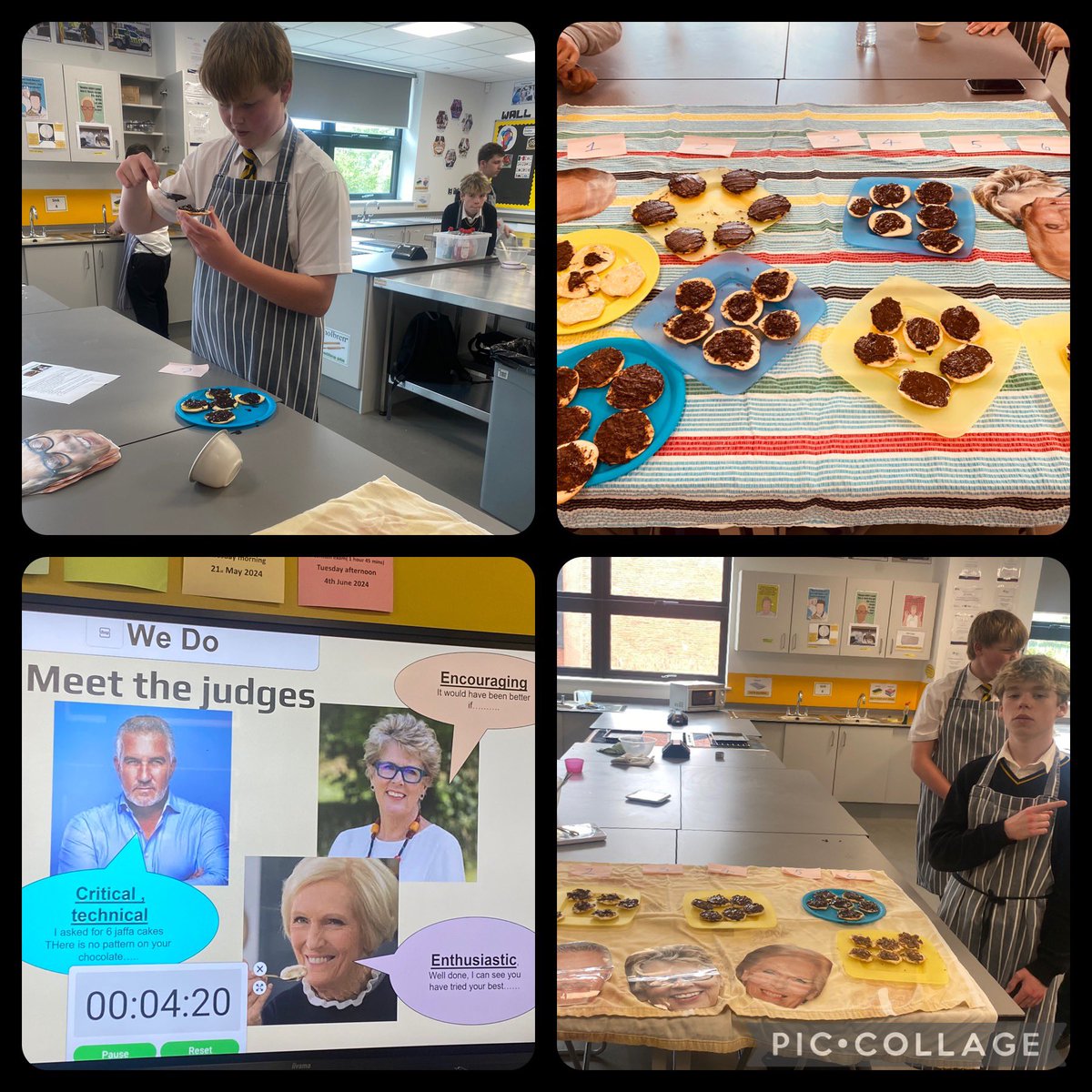 DD (@ddhealthyschool) on Twitter photo This week year 9 Food have taken part in the British Bake off Jaffa cake challenge and were given opportunity to plan and prepare a recipe of their choice. Some fantastic results from all involved! <a href="/PencoedtreHS/">Pencoedtre High School</a> This week year 9 Food have taken part in the British Bake off Jaffa cake challenge and were given opportunity to plan and prepare a recipe of their choice. Some fantastic results from all involved! <a href="/PencoedtreHS/">Pencoedtre High School</a>