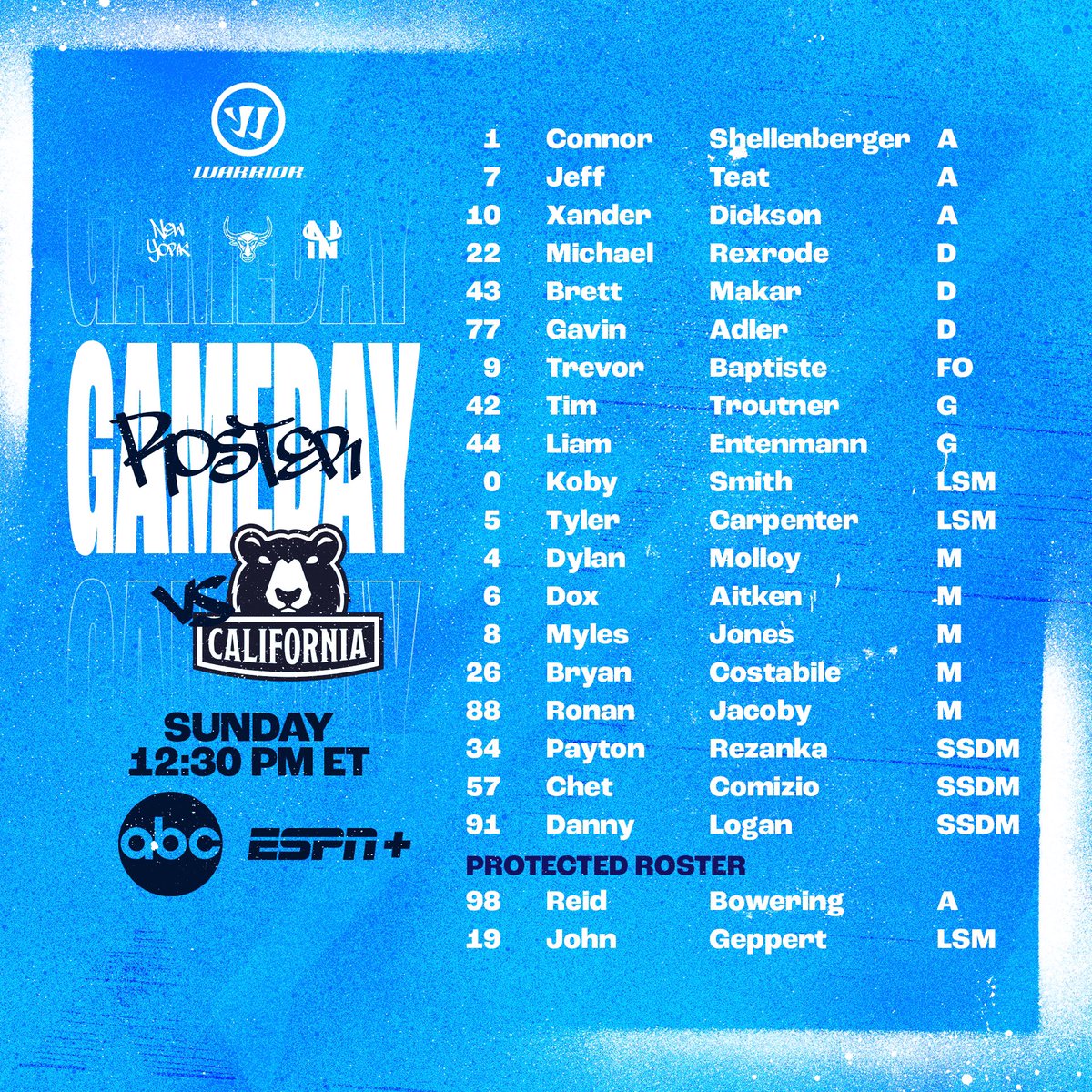 Bulls in the City of Brotherly Love 🤘🐂

Sunday matinée on ABC &amp; ESPN+