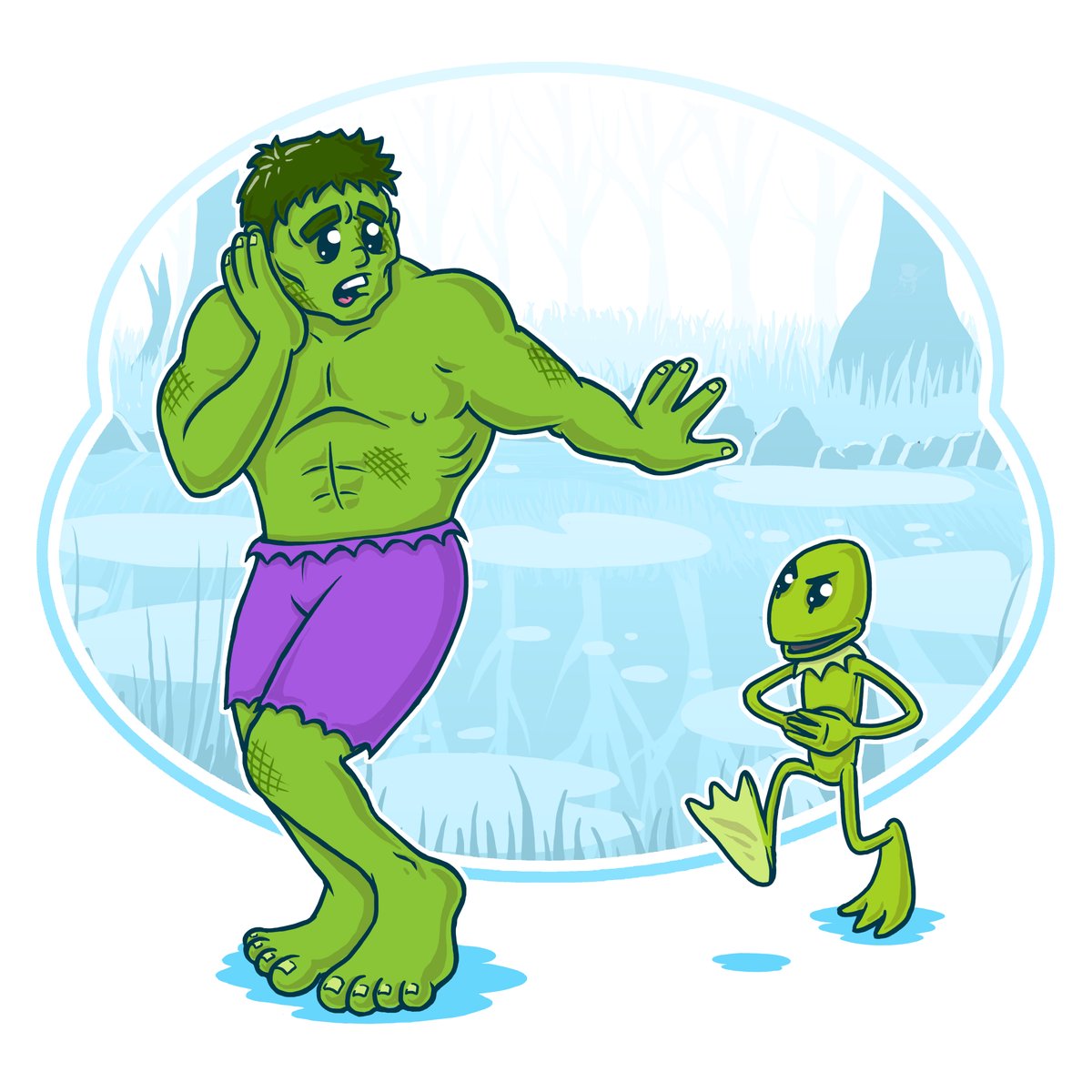 DocVonDoodle's tweet photo. Some recolours!!!
#thelastofus #batman #dc #marvel #hulk #themuppets #kermitthefrog #godofwar #kratos #thewitcher #geralt #fanart #cartoon #illustrationartists https://t.co/FYKO8q6Mht
